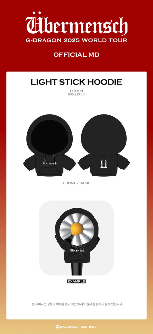 現貨|G-DRAGON - Light Stick Hoodie 應援手燈套【約1個工作日內寄出】