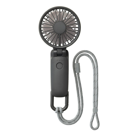 現貨|Rhythm - 日本Silky Wind Mobile 3.2 USB充電式無線便攜風扇 勾掛式雙扇葉摺疊手提風扇【香港行貨|約1個工作日內寄出】