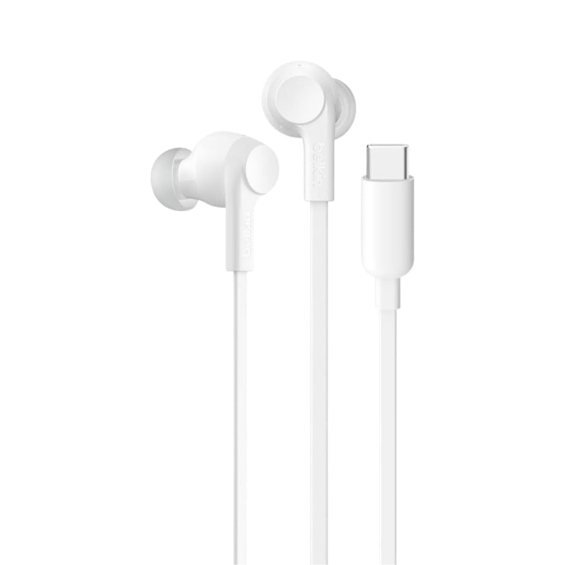 現貨|Belkin - SoundForm ANC 主動降噪 USB-C 有線耳機【香港行貨|約1個工作日內寄出】