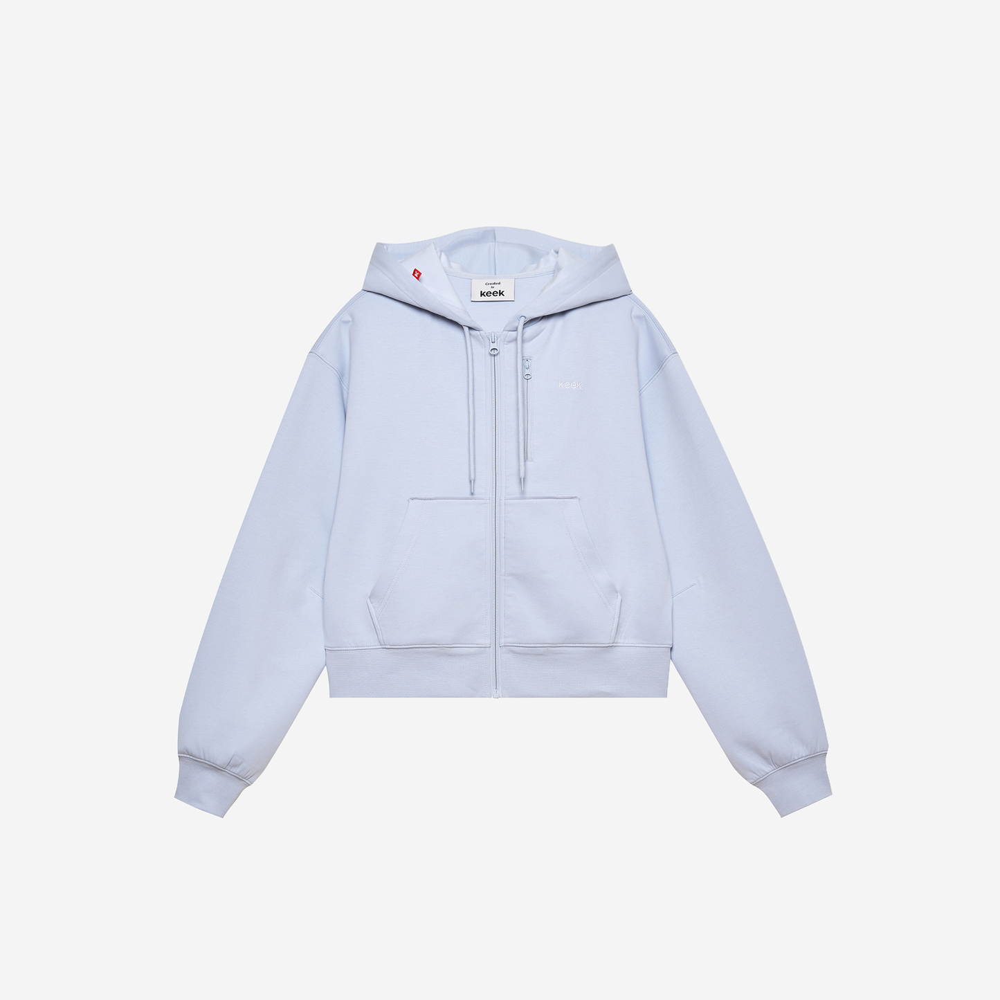 現貨|keek - Pillowdy Logo Hoodie V3 (Crop) 韓國吹氣頸枕連帽衛衣外套 功能性衛衣 (XS/S/M) 旅行坐車坐飛機必備【約1個工作日內寄出】