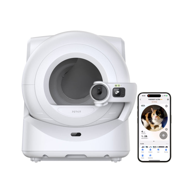 現貨|PETKIT - PUROBOT ULTRA AI 智能全自動貓廁所 pkt6a【香港行貨|約1個工作日內寄出】