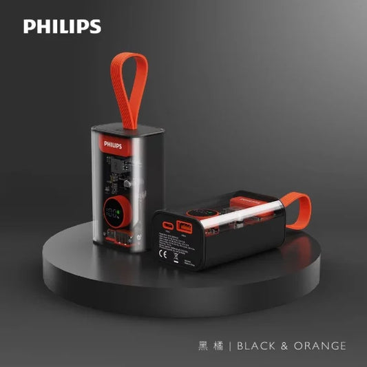 現貨|Philips - DLP5715C 全透明外殼 行動電源 尿袋 (10000mAh, CCC認證)【香港行貨|約1個工作日內寄出】