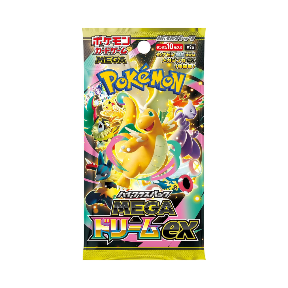 日版現貨|Pokemon寶可夢 - PTCG M2a MEGA Dream ex 原盒原膜未拆封 (高級擴充包 10包/盒) 超級進化夢想ex【約1個工作日內寄出】