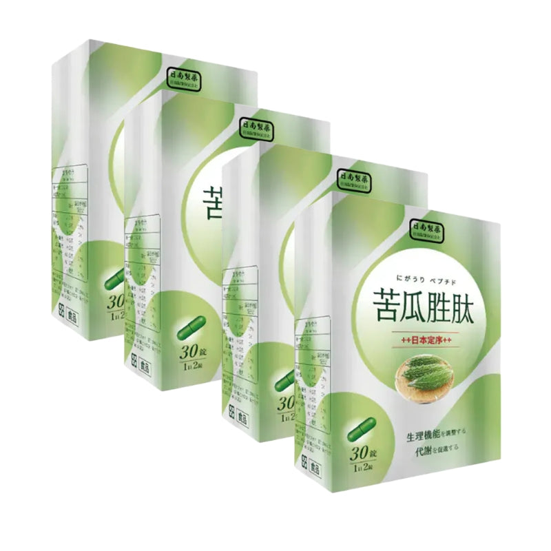 現貨|日南製藥 - 定序苦瓜胜肽膠囊 (30粒) 日本專利定序 台灣製【約1個工作日內寄出】