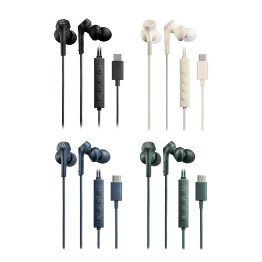 現貨｜AUDIO TECHNICA 鐵三角 - ATH-CKS330NC USB Type-C 耳塞式降噪有線耳機【香港行貨｜約1個工作日內寄出】