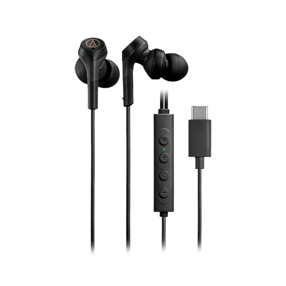 現貨｜AUDIO TECHNICA 鐵三角 - ATH-CKS330NC USB Type-C 耳塞式降噪有線耳機【香港行貨｜約1個工作日內寄出】
