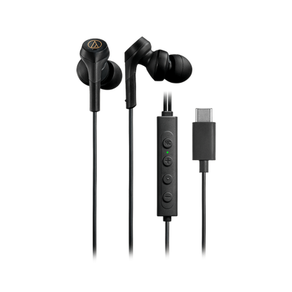 現貨｜AUDIO TECHNICA 鐵三角 - ATH-CKS330NC USB Type-C 耳塞式降噪有線耳機【香港行貨｜約1個工作日內寄出】