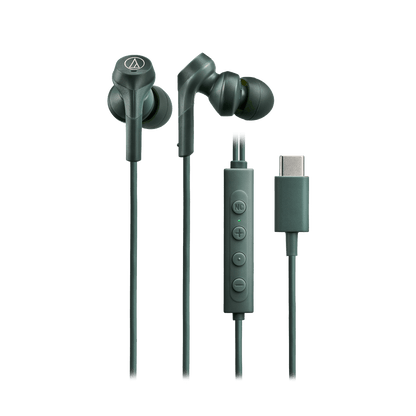 現貨｜AUDIO TECHNICA 鐵三角 - ATH-CKS330NC USB Type-C 耳塞式降噪有線耳機【香港行貨｜約1個工作日內寄出】