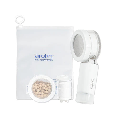 現貨｜atojet - 旅行用迷你過濾花灑 連濾芯套裝【平行進口｜約1個工作日內寄出】