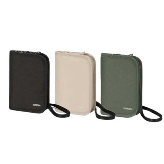 現貨｜Branden - Safe Wallet Bag 防盜RFID護照斜孭袋 護照夾 韓國品牌【平行進口｜約1個工作日內寄出】