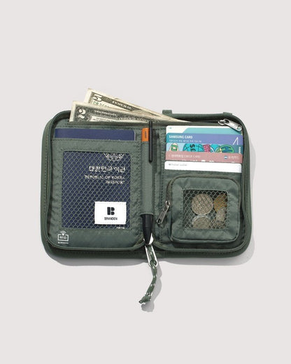 現貨｜Branden - Safe Wallet Bag 防盜RFID護照斜孭袋 護照夾 韓國品牌【平行進口｜約1個工作日內寄出】