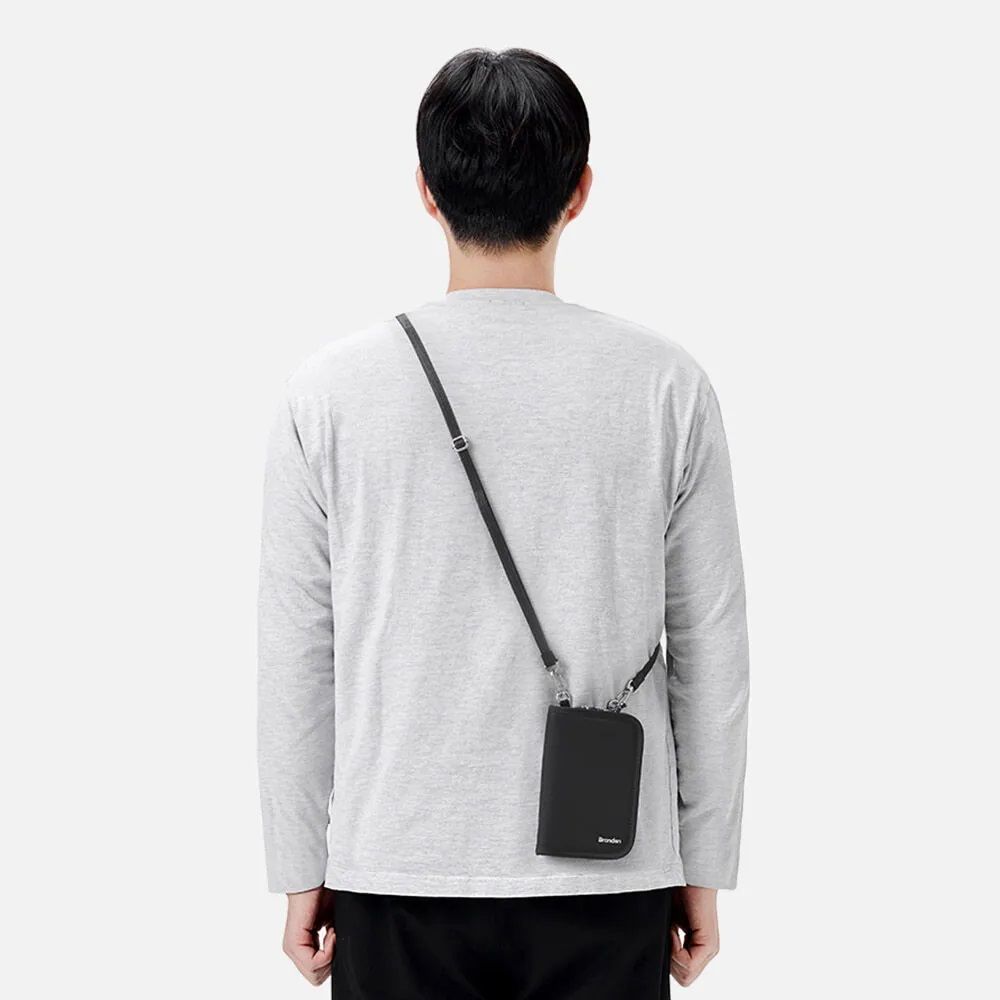 現貨｜Branden - Safe Wallet Bag 防盜RFID護照斜孭袋 護照夾 韓國品牌【平行進口｜約1個工作日內寄出】