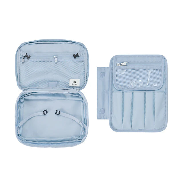 現貨｜Branden - Expandable Beauty Pouch 化妝品收納袋 可放化妝掃 韓國品牌【平行進口｜約1個工作日內寄出】