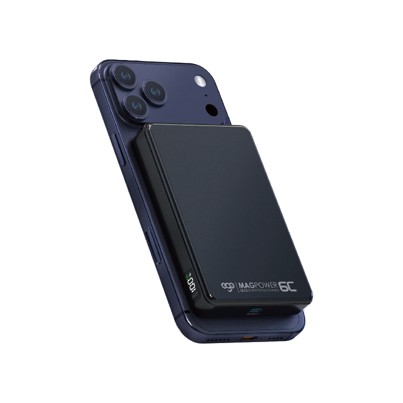現貨｜EGO - MagPower 6C 45W QI2.2 10000mAh 外置電 行動電源 尿袋 (10000mAh, CCC認證)【香港行貨｜約1個工作日內寄出】