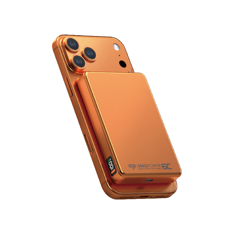 現貨｜EGO - MagPower 6C 45W QI2.2 10000mAh 外置電 行動電源 尿袋 (10000mAh, CCC認證)【香港行貨｜約1個工作日內寄出】