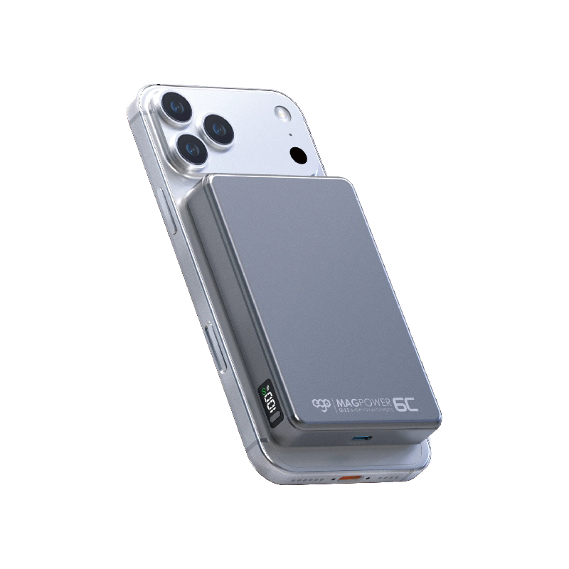 現貨｜EGO - MagPower 6C 45W QI2.2 10000mAh 外置電 行動電源 尿袋 (10000mAh, CCC認證)【香港行貨｜約1個工作日內寄出】