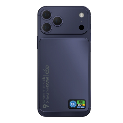 現貨｜EGO - MagPower 6 QI2.2 10000mAh 外置電 行動電源 尿袋 (10000mAh, CCC認證)【香港行貨｜約1個工作日內寄出】