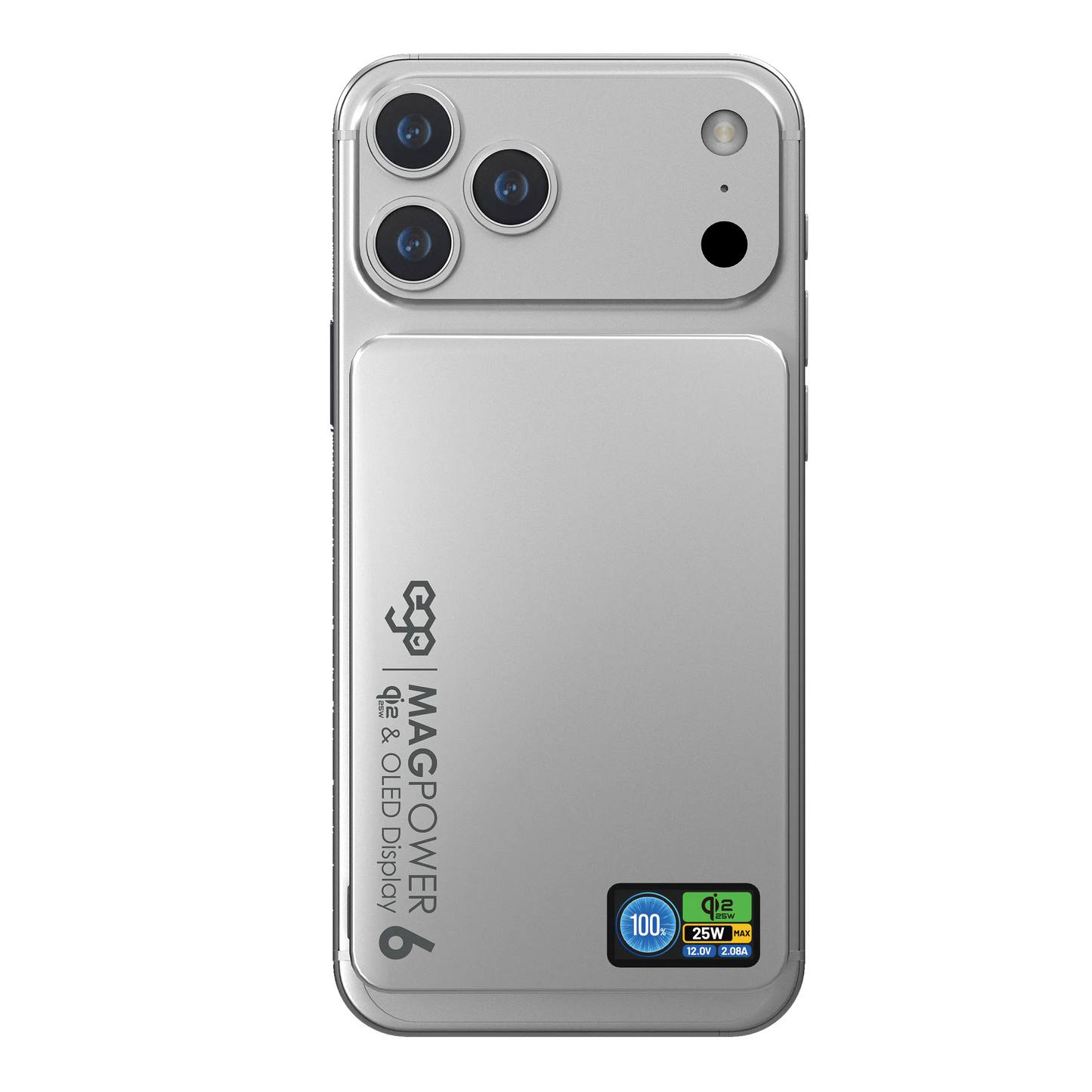 現貨｜EGO - MagPower 6 QI2.2 10000mAh 外置電 行動電源 尿袋 (10000mAh, CCC認證)【香港行貨｜約1個工作日內寄出】