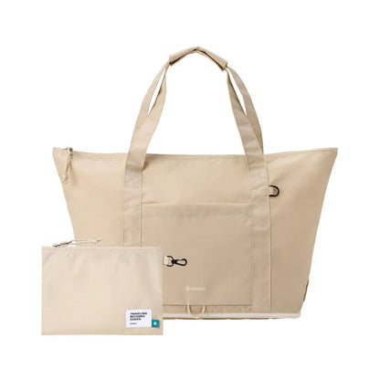現貨｜Branden - Foldable Carry-All Totebag (22L-29L) 摺疊旅行袋 手提袋 摺疊袋 可摺疊萬用托特包 韓國品牌【平行進口｜約1個工作日內寄出】
