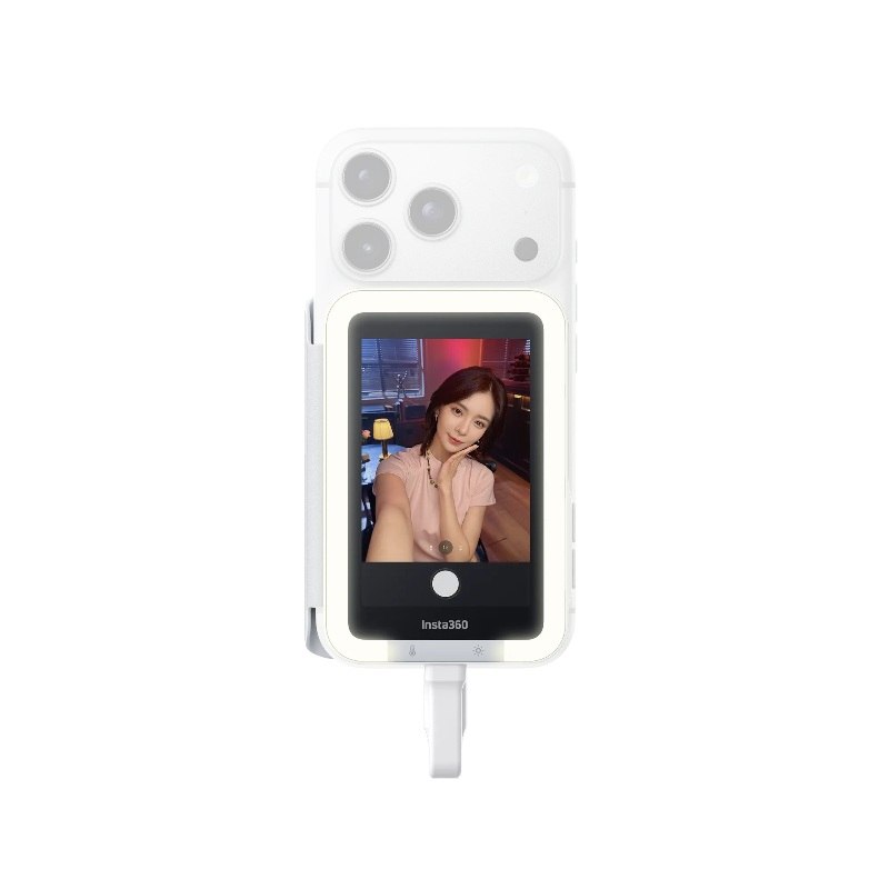 現貨｜Insta360 - Snap 手機自拍螢幕 (補光版) 手機後鏡自拍【香港行貨｜約1個工作日內寄出】