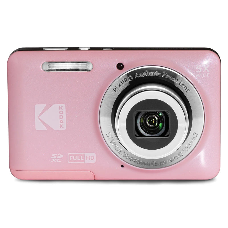 現貨｜Kodak柯達 - PIXPRO FZ55 數碼相機 變焦數碼相機 ⁠5倍光學 1600萬像素 輕薄細DC相機仔【香港行貨｜約1個工作日內寄出】