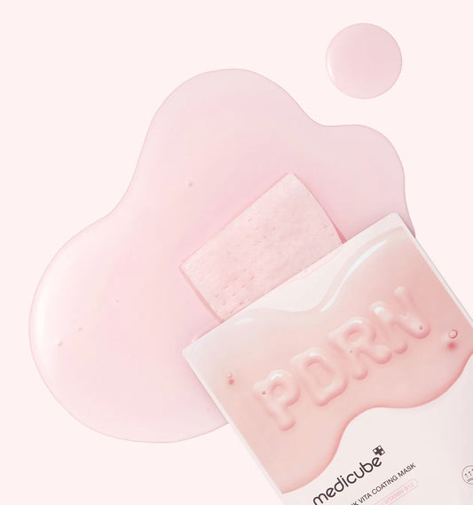 現貨｜Medicube - PDRN Pink Vita Coating Mask 粉紅維他命濃縮面膜 (10ea/10片)【平行進口｜約1個工作日內寄出】