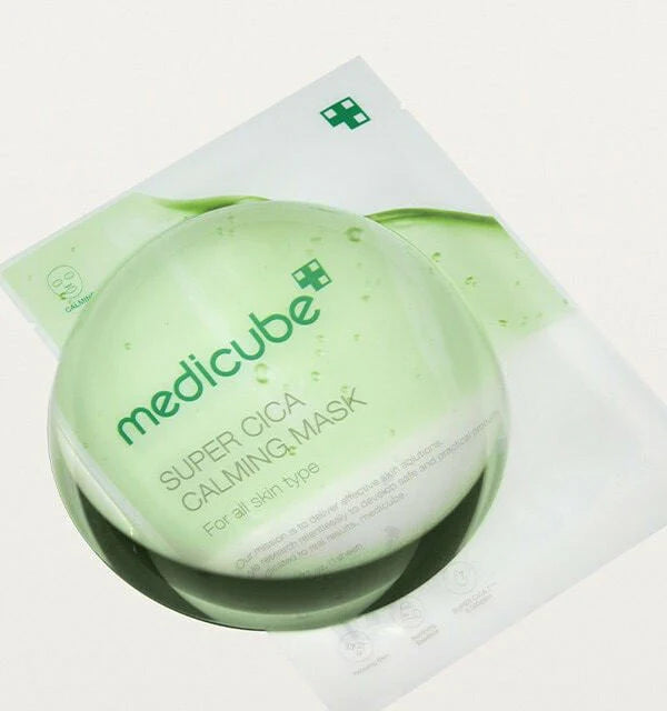 現貨｜Medicube - Super Cica Calming Mask CICA茶樹鎮靜面膜 (10ea/10片)【平行進口｜約1個工作日內寄出】