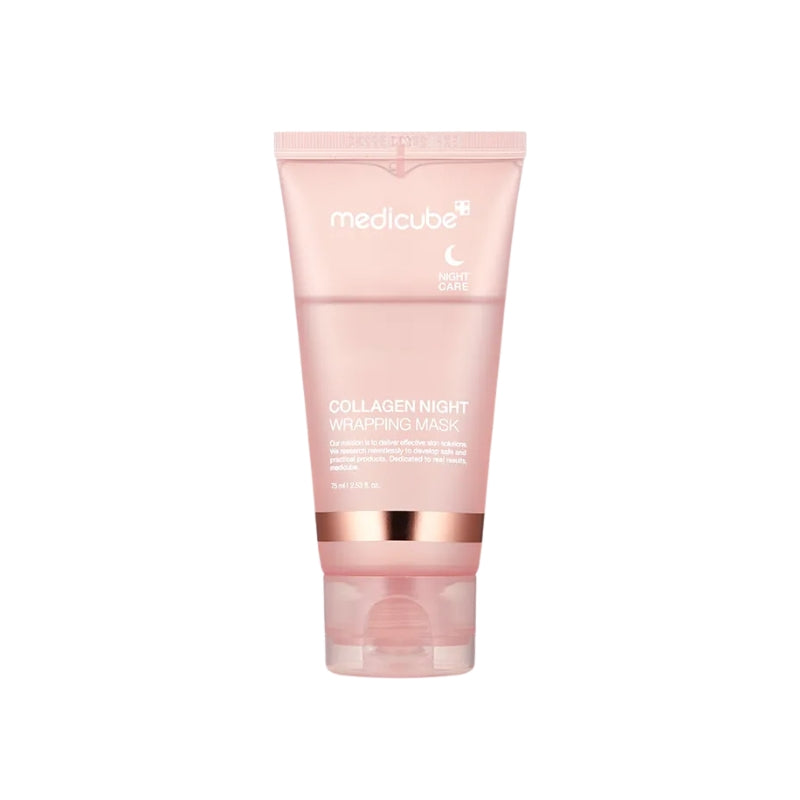 現貨｜Medicube - Collagen Night Wrapping Mask 三重膠原水凝晚霜 (75ml)【平行進口｜約1個工作日內寄出】