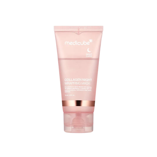 現貨｜Medicube - Collagen Night Wrapping Mask 三重膠原水凝晚霜 (75ml)【平行進口｜約1個工作日內寄出】