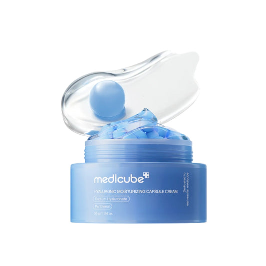 現貨｜Medicube - HYALURONIC MOISTURIZING CAPSULE CREAM 玻尿酸膠囊凝霜 (55g)【平行進口｜約1個工作日內寄出】