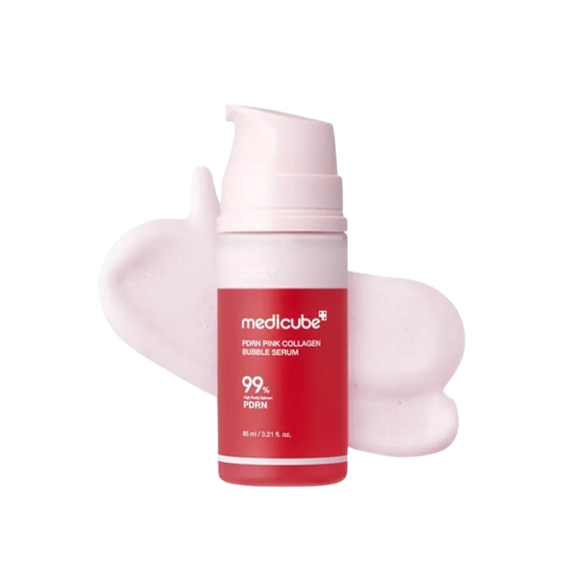 現貨｜Medicube - PDRN PINK COLLAGEN BUBBLE SERUM 粉紅膠原泡沫精華 (95ml)【平行進口｜約1個工作日內寄出】