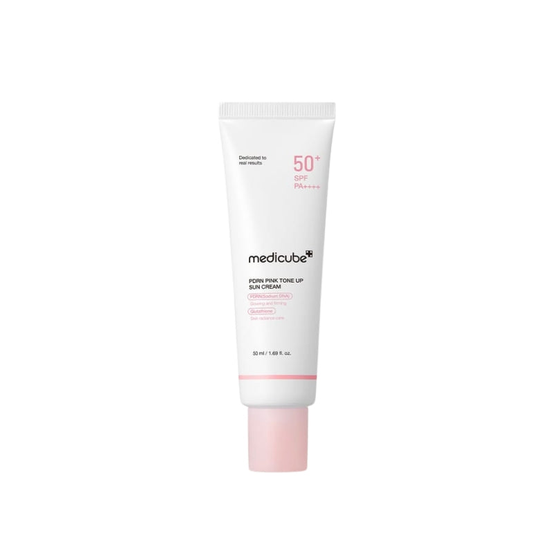現貨｜Medicube  - PDRN Pink Tone Up Sun Cream 粉紅亮澤防曬霜 50+ SPF PA++++ (50ml)【平行進口｜約1個工作日內寄出】