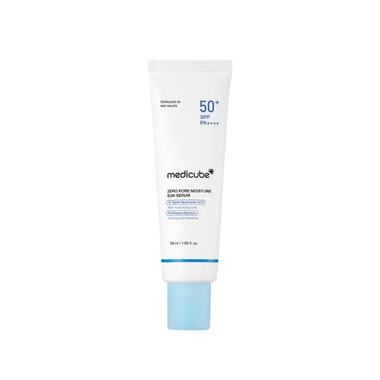 現貨｜Medicube - Zero Pore Moisture Sun Serum 毛孔水潤防曬精華 SPF50+ PA++++ (50ml)【平行進口｜約1個工作日內寄出】