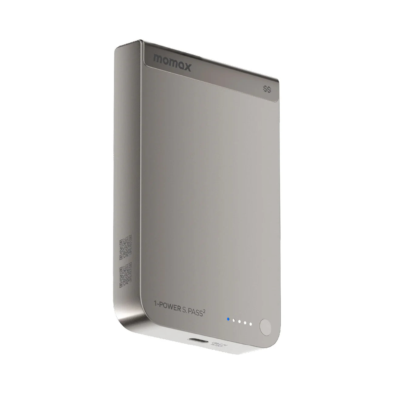 現貨｜Momax - 1-Power S.Pass2 半固態磁吸流動電源 IP163Q22 外置電 行動電源 尿袋 (10000mAh, CCC認證, SSB)【香港行貨｜約1個工作日內寄出】