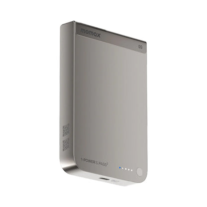 現貨｜Momax - 1-Power S.Pass2 半固態磁吸流動電源 IP163Q22 外置電 行動電源 尿袋 (10000mAh, CCC認證, SSB)【香港行貨｜約1個工作日內寄出】