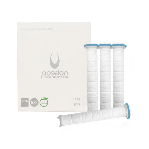 現貨｜POSEION - BT100 磁化離子水花灑專屬濾芯 (4個裝)【平行進口｜約1個工作日內寄出】
