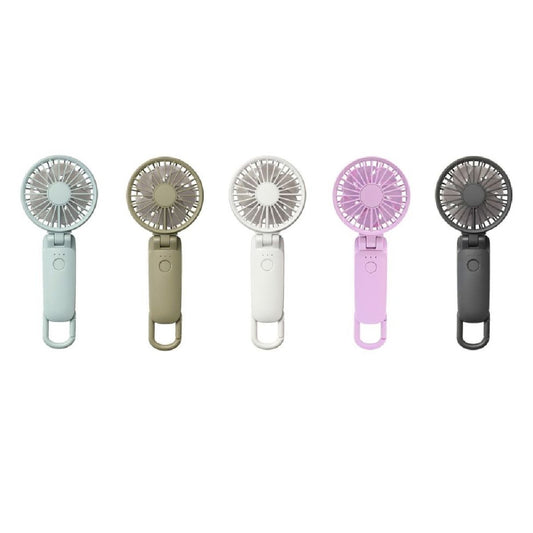 現貨｜Rhythm - 日本Silky Wind Mobile 3.2 USB充電式無線便攜風扇 勾掛式雙扇葉摺疊手提風扇【香港行貨｜約1個工作日內寄出】