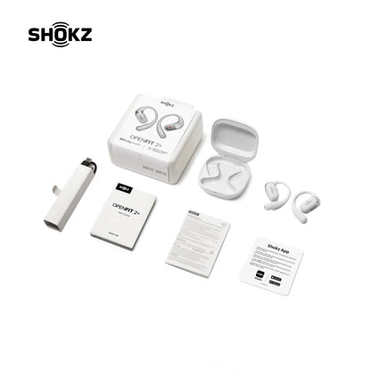 現貨｜Shokz - OpenFit 2+ (2 Plus) 雙單元開放式藍牙耳機 T921 支援DolbyAudio 無線快充【香港行貨｜約1個工作日內寄出】
