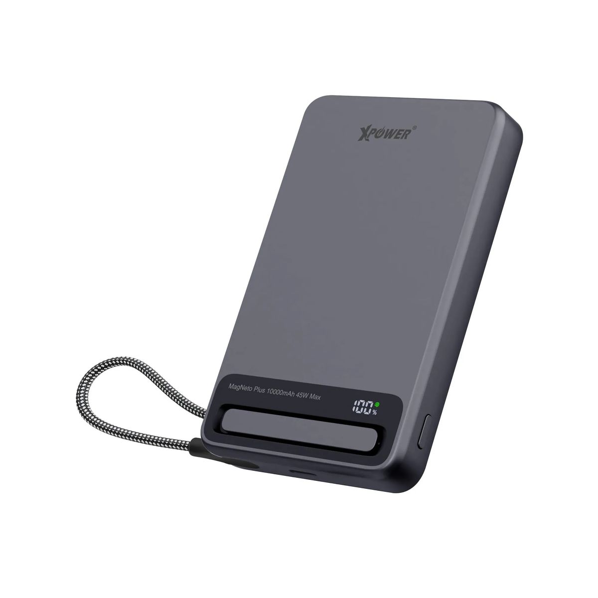 現貨｜XPower - MagNetoPlus Q10 Pro 45W Qi2 鋁合金外殼 磁吸移動電源 行動電源 尿袋 (10000mAh, CCC認證)【香港行貨｜約1個工作日內寄出】