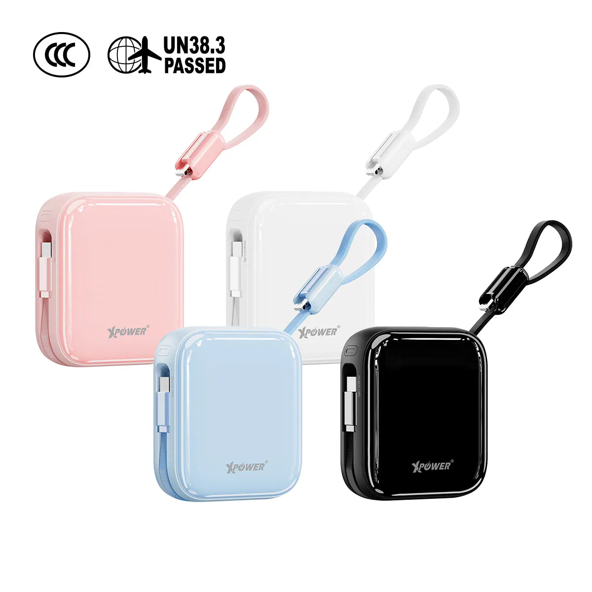 現貨｜XPower - Ultra Pocket F1103 Type-C 超MINI口袋移動電源 行動電源 尿袋 (10000mAh, CCC認證, 20W PD3.0 )【香港行貨｜約1個工作日內寄出】