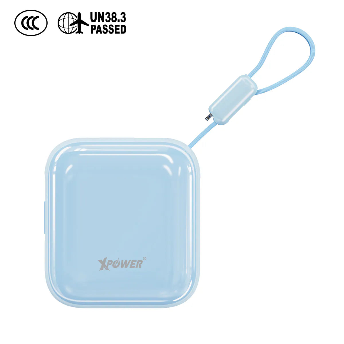 現貨｜XPower - Ultra Pocket F1103 Type-C 超MINI口袋移動電源 行動電源 尿袋 (10000mAh, CCC認證, 20W PD3.0 )【香港行貨｜約1個工作日內寄出】