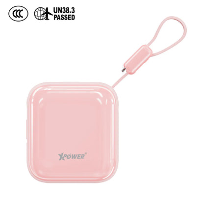 現貨｜XPower - Ultra Pocket F1103 Type-C 超MINI口袋移動電源 行動電源 尿袋 (10000mAh, CCC認證, 20W PD3.0 )【香港行貨｜約1個工作日內寄出】