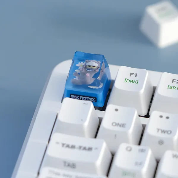 現貨｜Zo&Friends - ZOA Resin Keycap 透光樹脂鍵帽 (附收納盒)【約1個工作日內寄出】