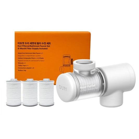 現貨｜atojet - Duri Sink Filter 增氧水龍頭過濾器 + 替換濾芯1包 (3個) 【平行進口｜約1個工作日內寄出】