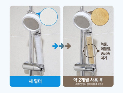 現貨｜atojet - AJ-8200 韓國製 濾水花灑頭 (花灑頭/濾芯套裝) *新舊包裝隨機發貨*【約1個工作日內寄出】