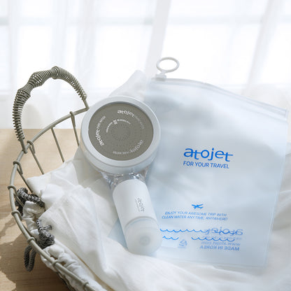現貨｜atojet - 第三代旅行用迷你過濾花灑 花灑頭連濾芯套裝【約1個工作日內寄出】