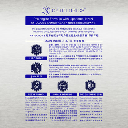 現貨｜伊胞樂 - Cytologics Liposome β-NMN 24000 鉑金版 (60粒)【約1個工作日內寄出】