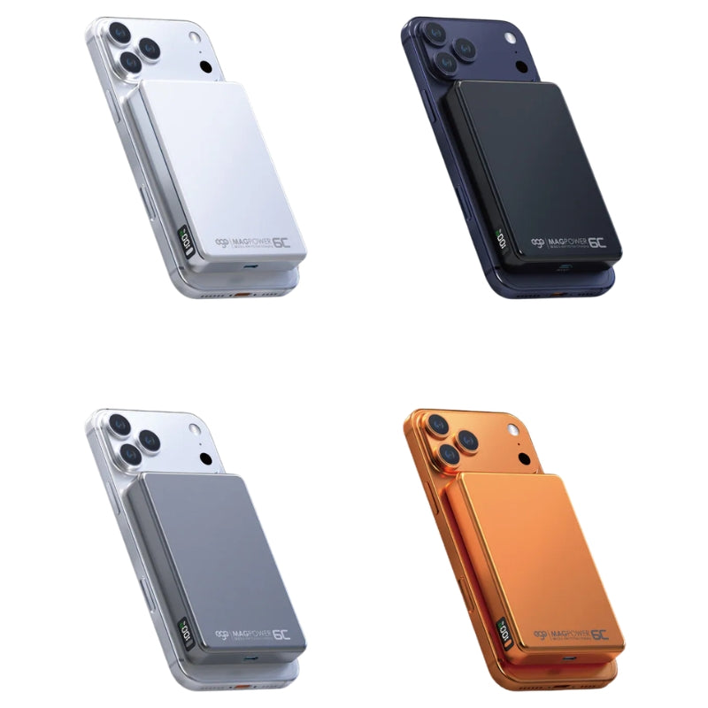 現貨｜EGO - MagPower 6C 45W QI2.2 10000mAh 外置電 行動電源 尿袋 (10000mAh, CCC認證)【香港行貨｜約1個工作日內寄出】