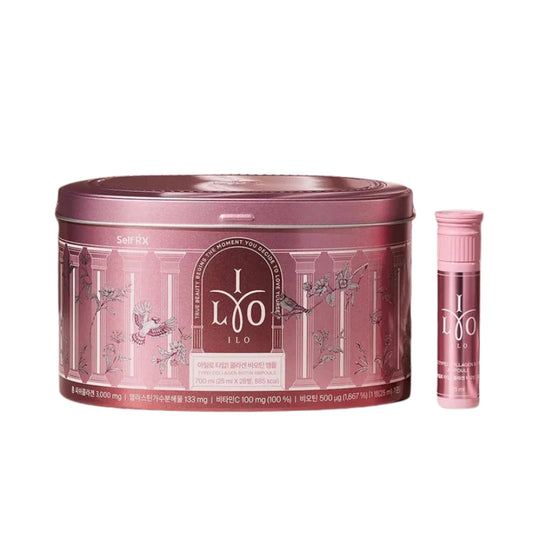 現貨｜ILO - Type1 Collagen Drink 韓國膠原蛋白安瓶 膠原蛋白飲料 (25ml/樽, 28樽/盒)【約1個工作日內寄出】