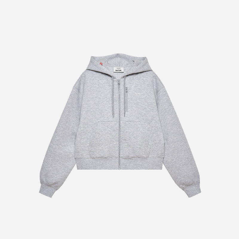 現貨｜keek - Pillowdy Logo Hoodie V3 (Crop) 韓國吹氣頸枕連帽衛衣外套 功能性衛衣 (XS/S/M) 旅行坐車坐飛機必備【約1個工作日內寄出】